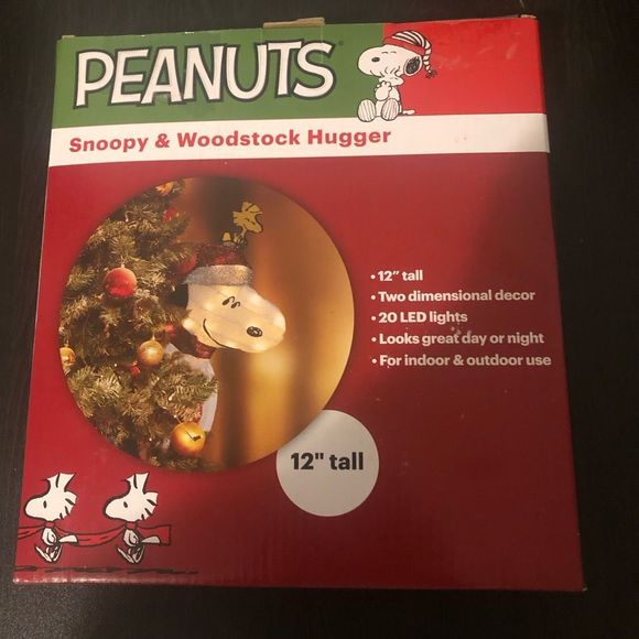 Peanuts Holiday Peanuts Snoopy And Woodstock Hugger Poshmark